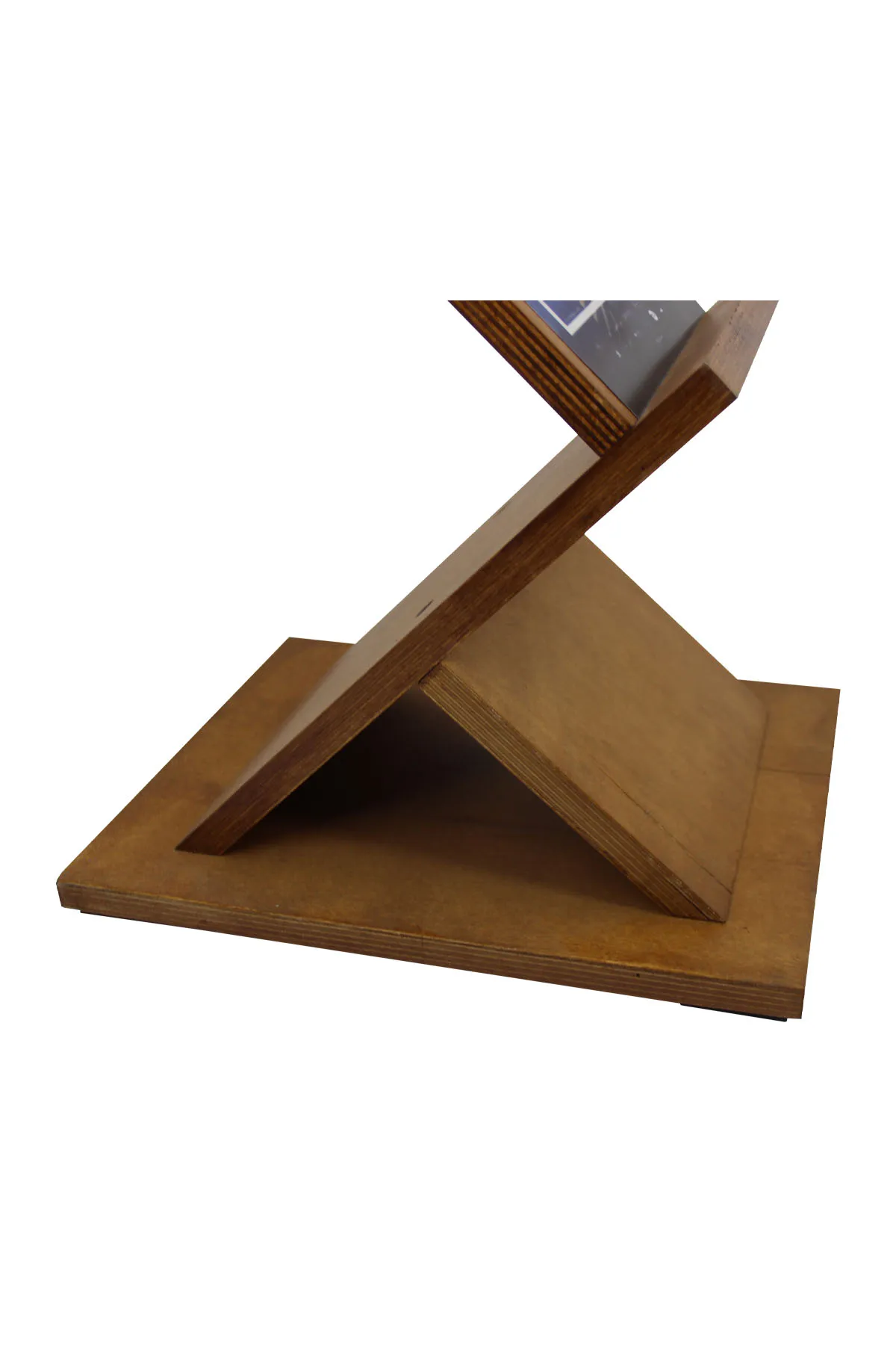 Zigzag Ahşap Katalog Standı – 4