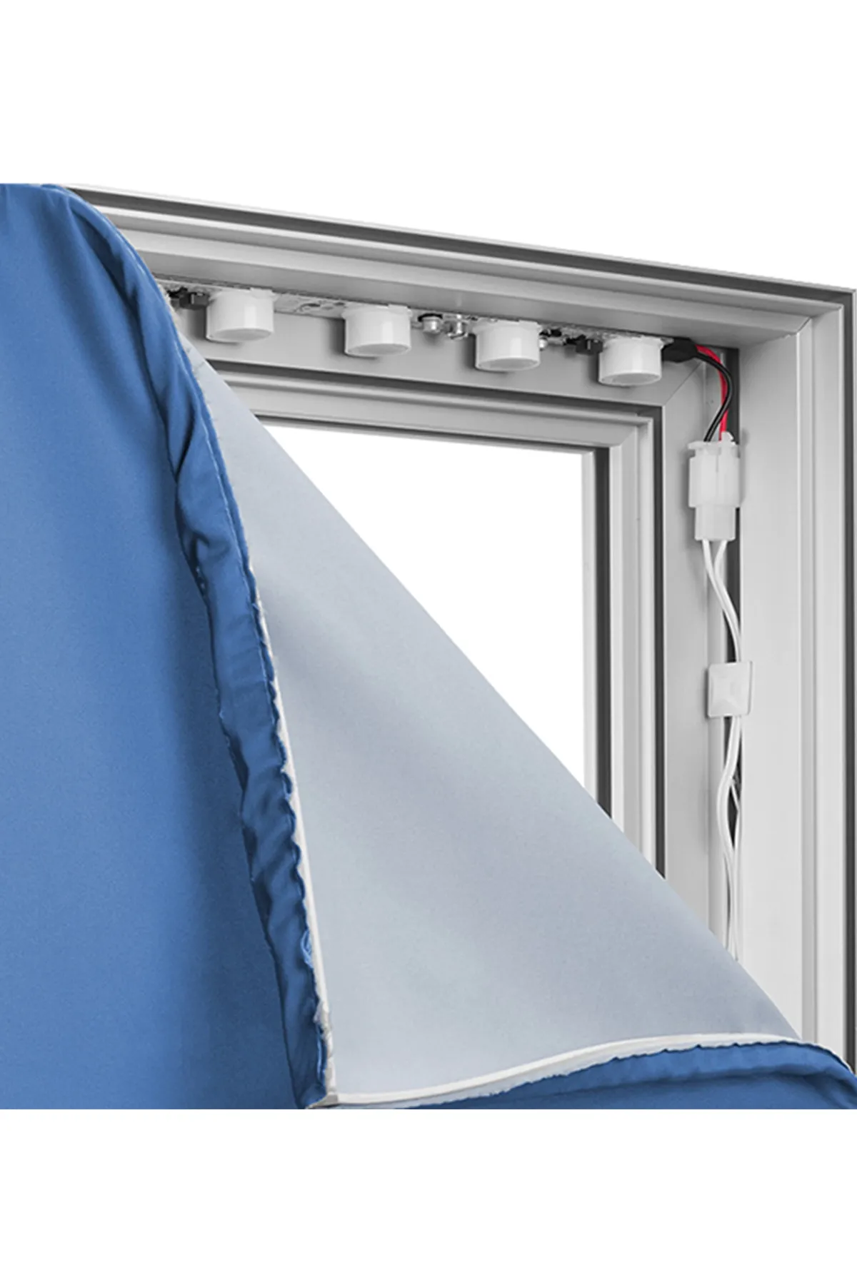 Çift Taraflı Işıklı Tekstil Çerçeve – 4