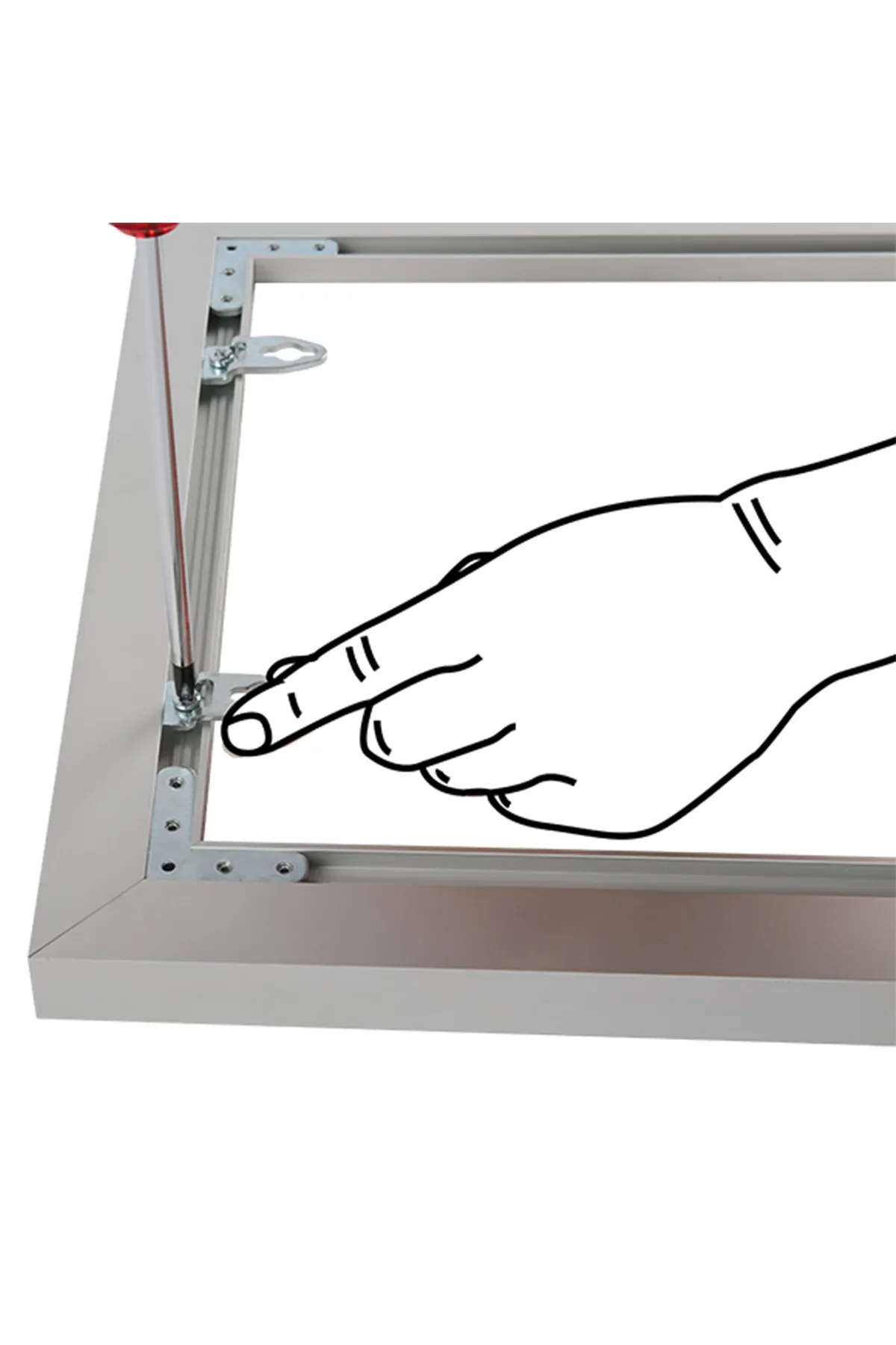 Manyetik LED Işıklı Kutu Tek Taraflı – 5